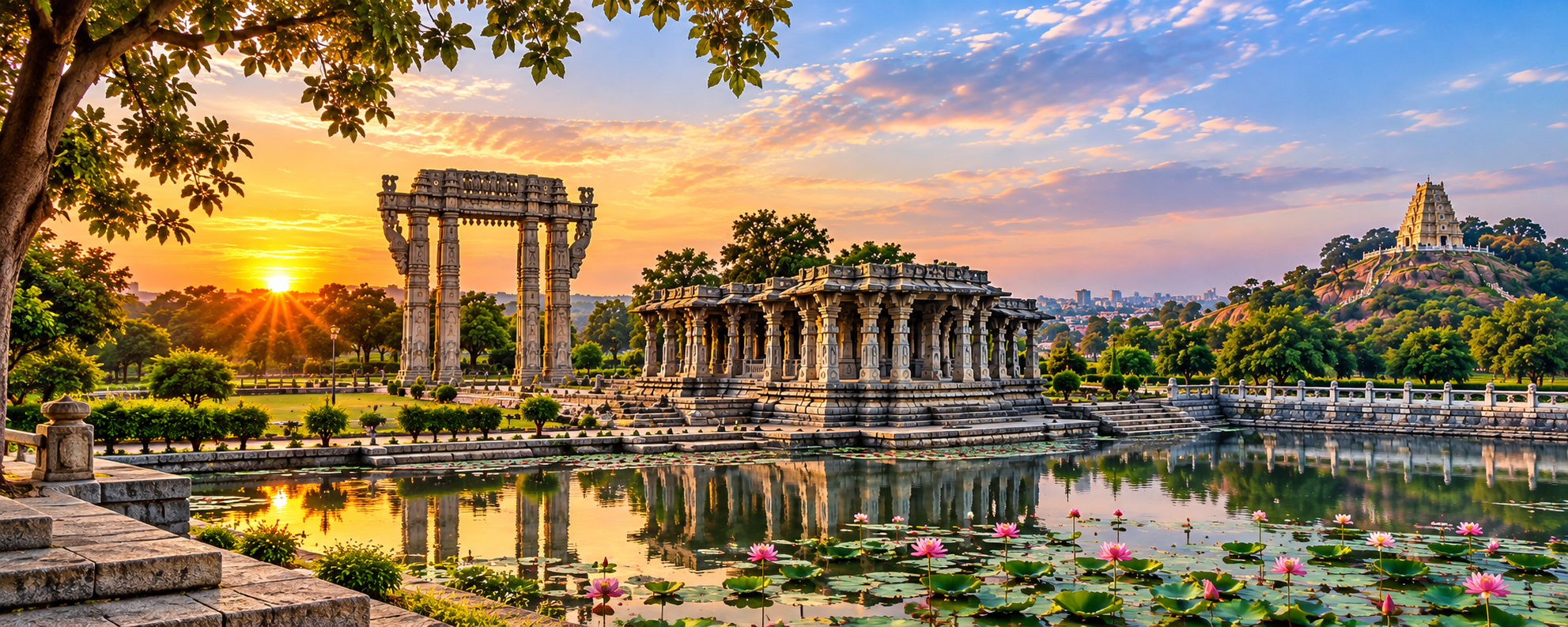 Warangal Water Reflections