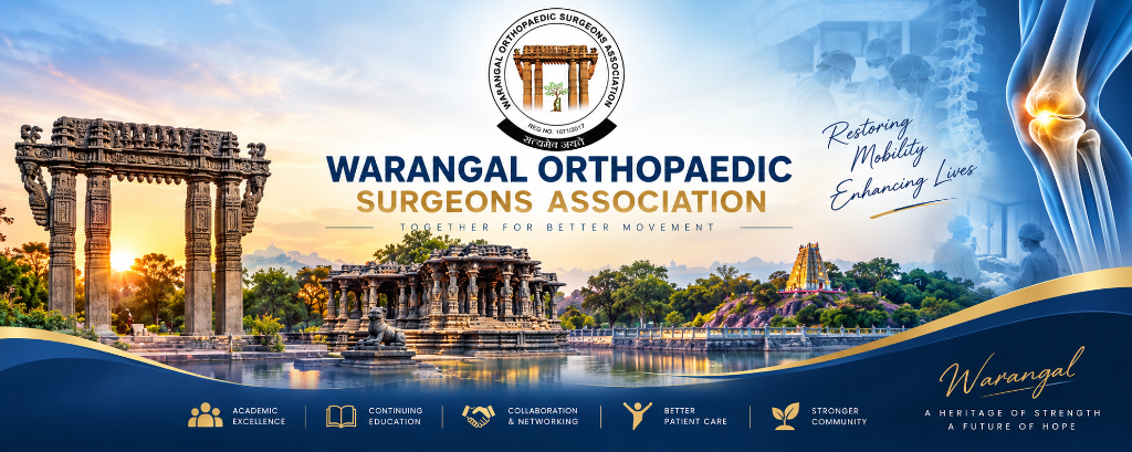 Warangal Orthopaedic Surgeons Association Official Hero Banner